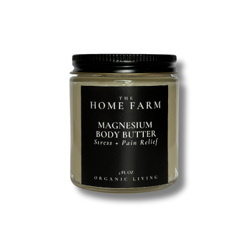 Organic Magnesium Body Butter | Sleep, Stress & Muscle Relief