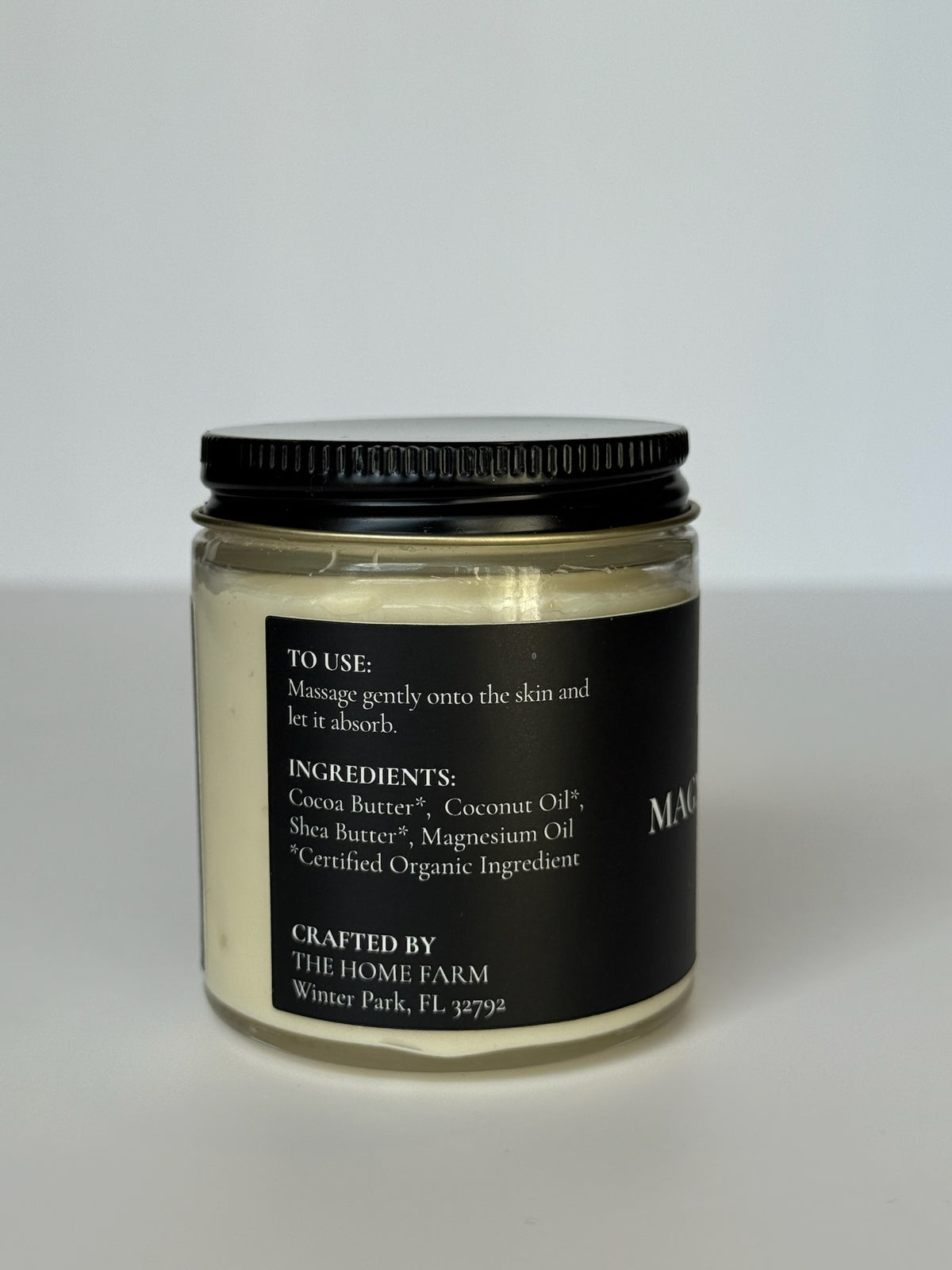Organic Magnesium Body Butter | Sleep, Stress & Muscle Relief