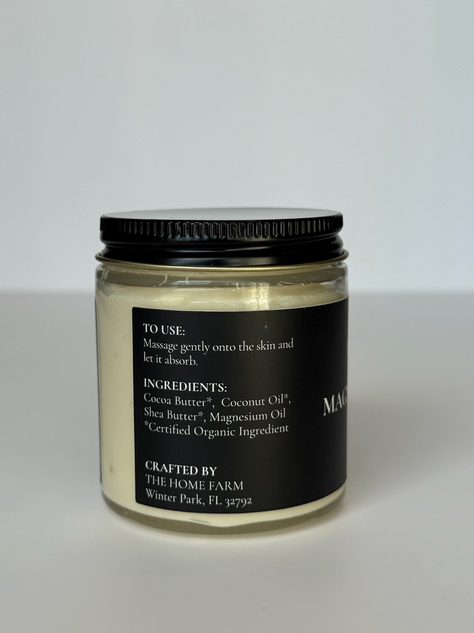 Organic Magnesium Body Butter | Sleep, Stress & Muscle Relief